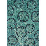 American Dakota Beach Money Aqua Rug - 0468AQU234