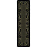 American Dakota Bear Family Green Rug - 0116GRN234