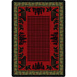 American Dakota Bear Family Multi Rug - 0116MUL234