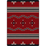 American Dakota Big Chief Red Rug