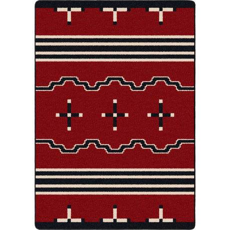 American Dakota Big Chief Red Rug