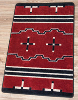 American Dakota Big Chief Red Rug