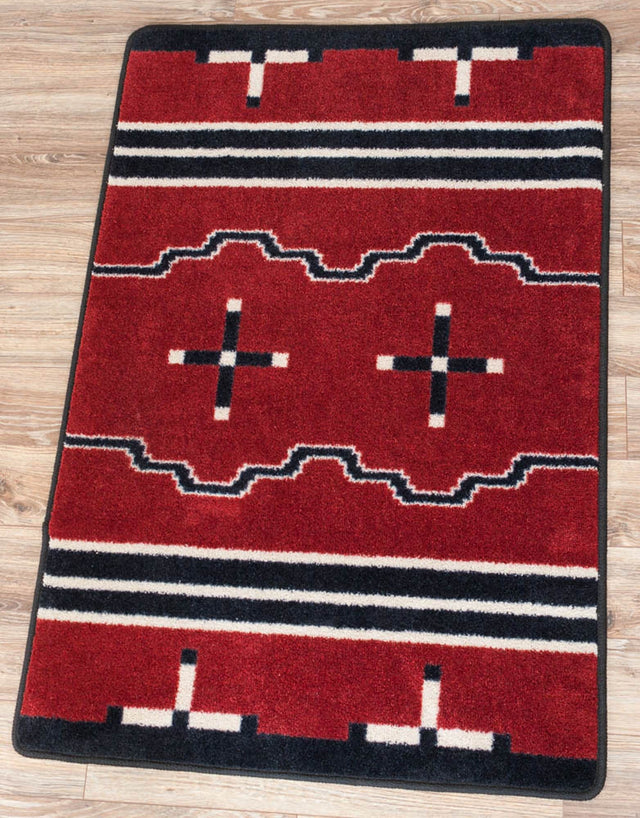 American Dakota Big Chief Red Rug