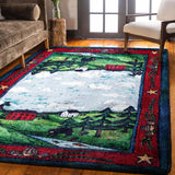 American Dakota Black Bear Creek Crackle Rug - 0209CRK234