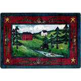 American Dakota Black Bear Creek Crackle Rug - 0209CRK234