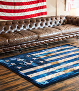 American Dakota Blue Jean Anchor Blues Rug - 0724BLU234