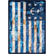 American Dakota Blue Jean Anchor Blues Rug - 0724BLU234