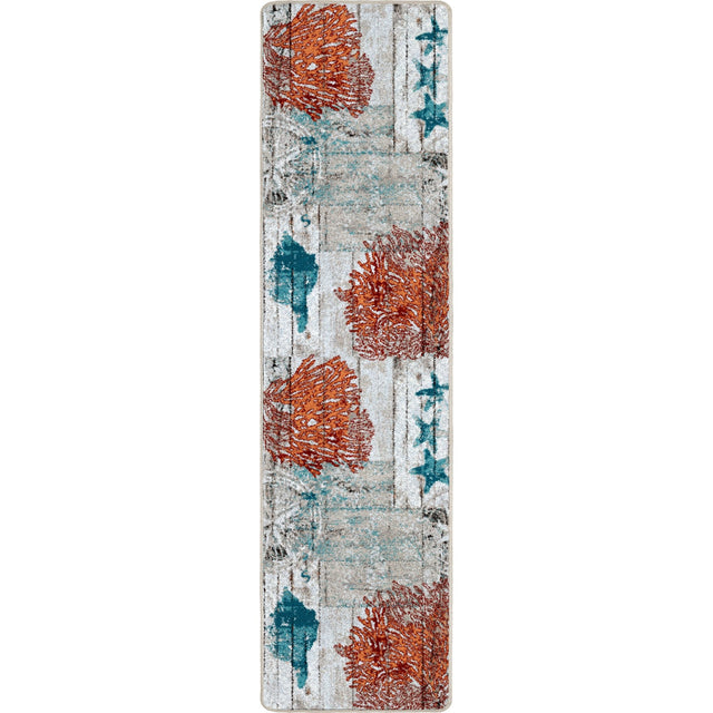 American Dakota Boardwalk Multi Rug - 0480MUL234