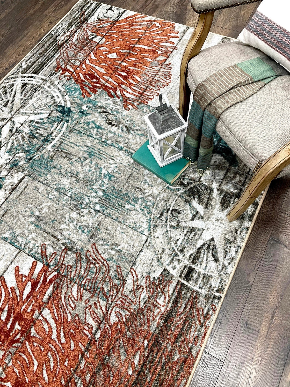 American Dakota Boardwalk Multi Rug - 0480MUL234