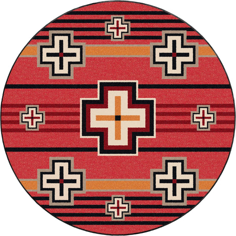 American Dakota Bounty Red Rug