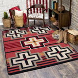 American Dakota Bounty Red Rug