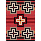 American Dakota Bounty Red Rug