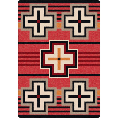American Dakota Bounty Red Rug