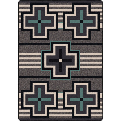 American Dakota Bounty Turquoise Rug