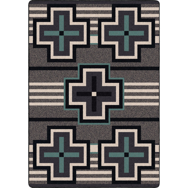 American Dakota Bounty Turquoise Rug