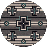 American Dakota Bounty Turquoise Rug