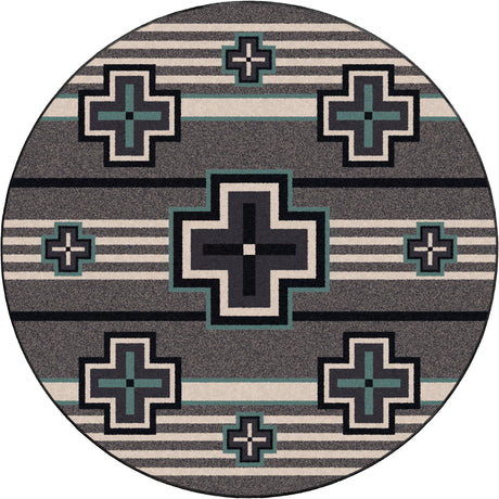 American Dakota Bounty Turquoise Rug