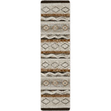American Dakota Brand New Old School Earthenware Rug - 0362ETW234