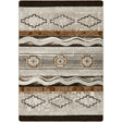 American Dakota Brand New Old School Earthenware Rug - 0362ETW234