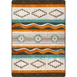 American Dakota Brand New Old School OKA Buckskin Rug - OKA0362BCK234