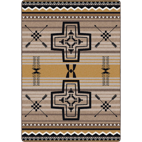 American Dakota Brazos OKA Old Gold Rug