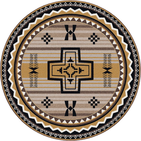 American Dakota Brazos OKA Old Gold Rug