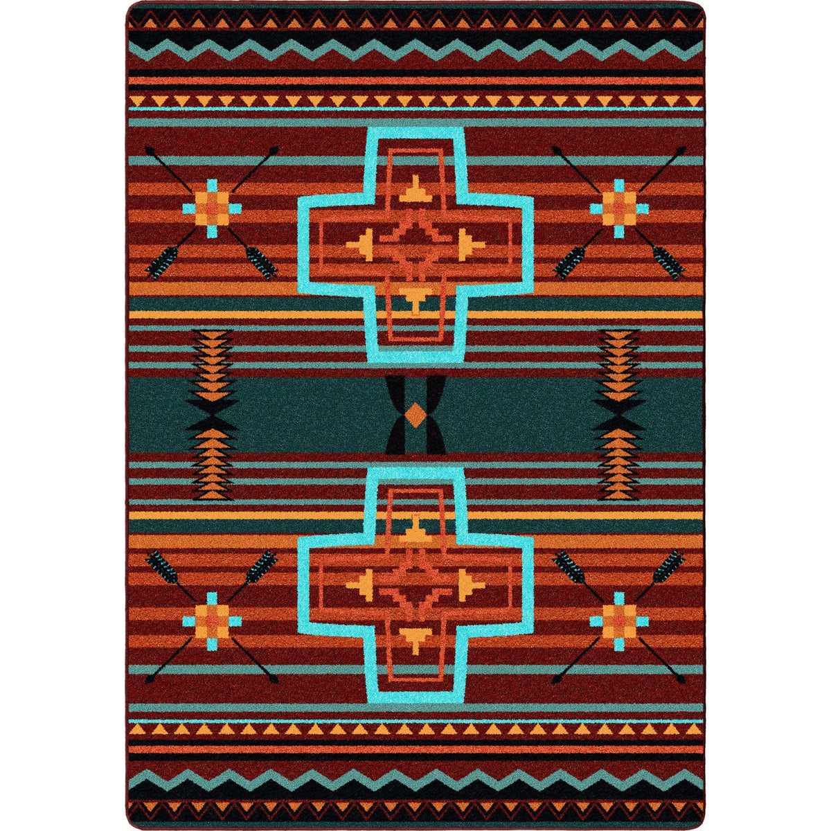 American Dakota Brazos OKA Sunset Rug