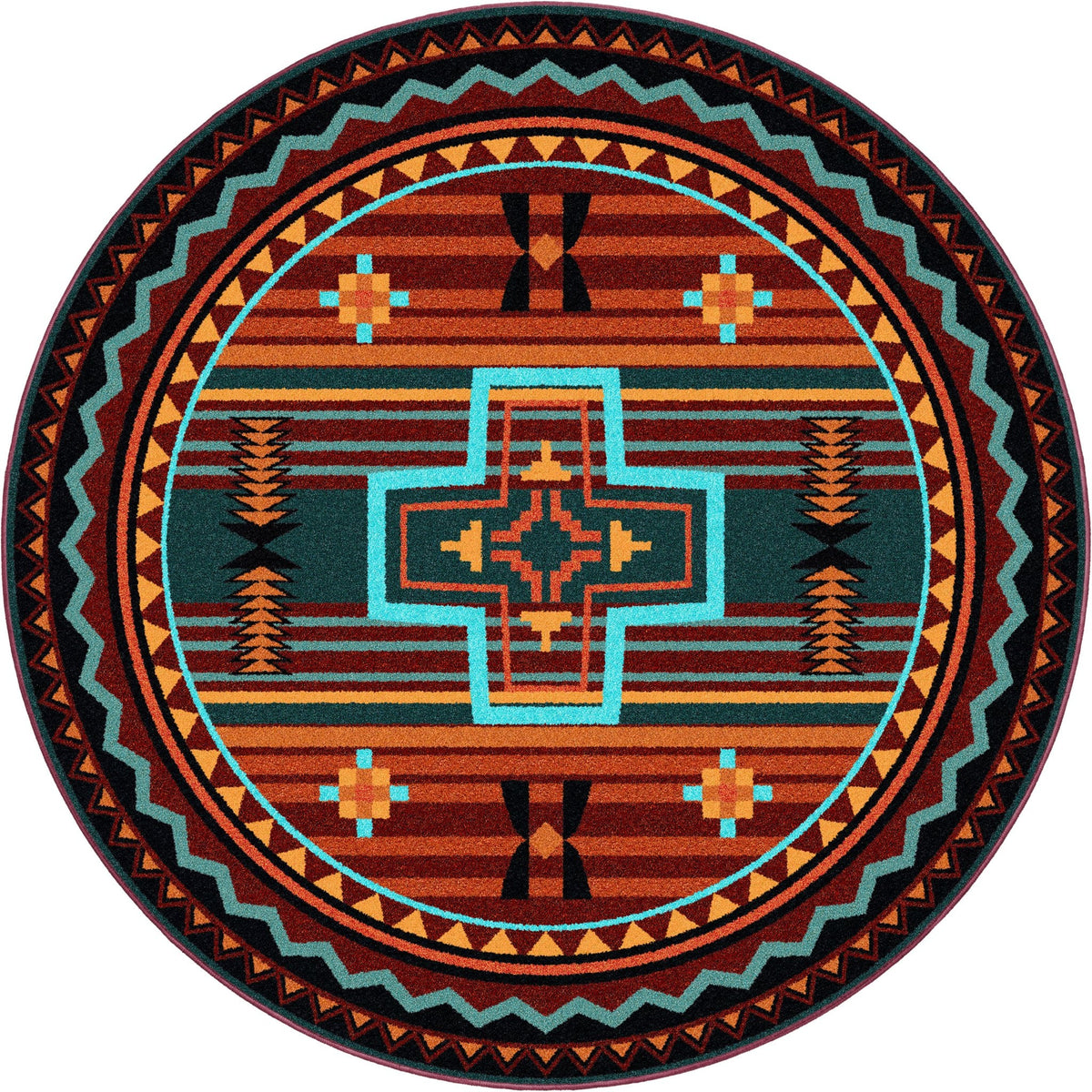 American Dakota Brazos OKA Sunset Rug