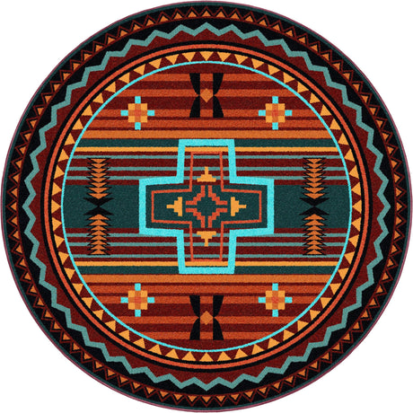 American Dakota Brazos OKA Sunset Rug