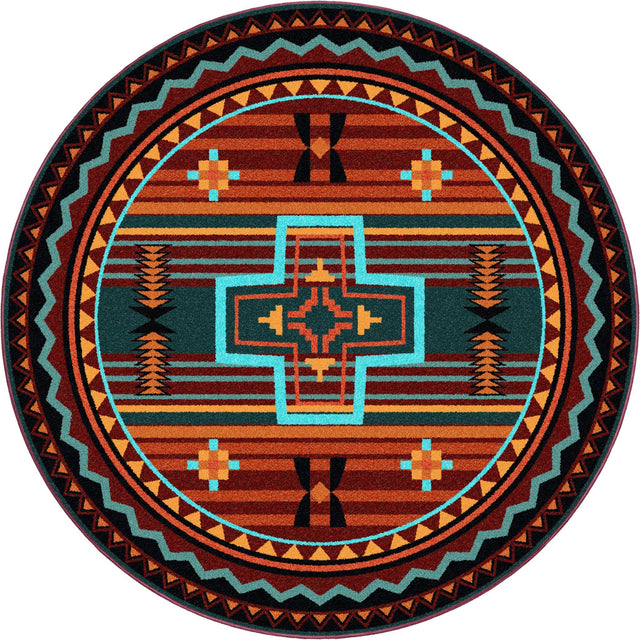 American Dakota Brazos OKA Sunset Rug