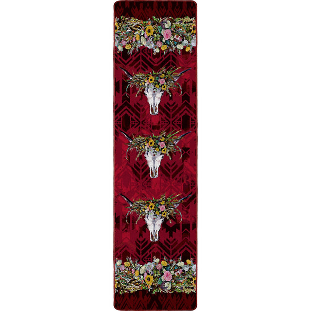 American Dakota Briscoe Red Rug - 0526RED234
