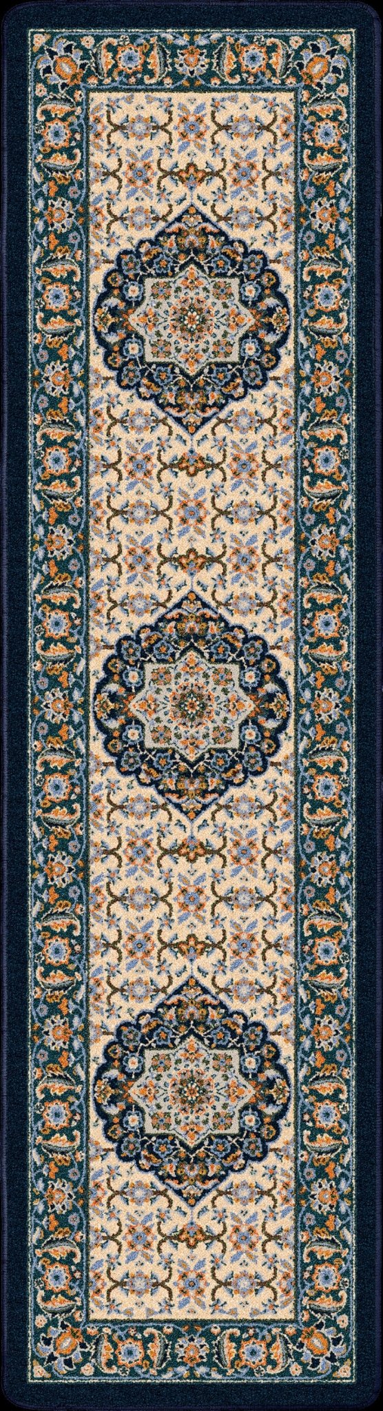 American Dakota Bristol Worn Navy Rug - RC0244WNV234