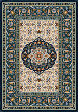 American Dakota Bristol Worn Navy Rug - RC0244WNV234