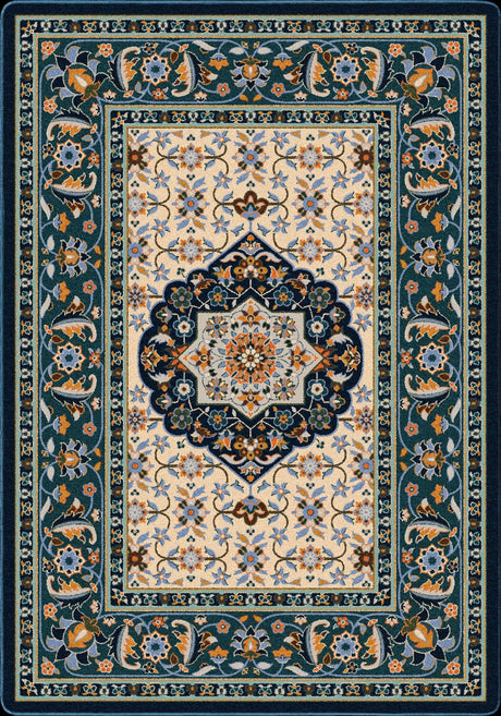 American Dakota Bristol Worn Navy Rug - RC0244WNV234