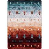 American Dakota Brushfire Autumnscape Rug - 0685AUT234