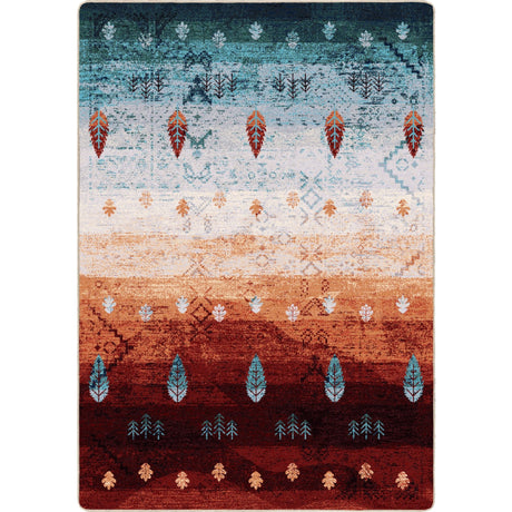 American Dakota Brushfire Autumnscape Rug - 0685AUT234