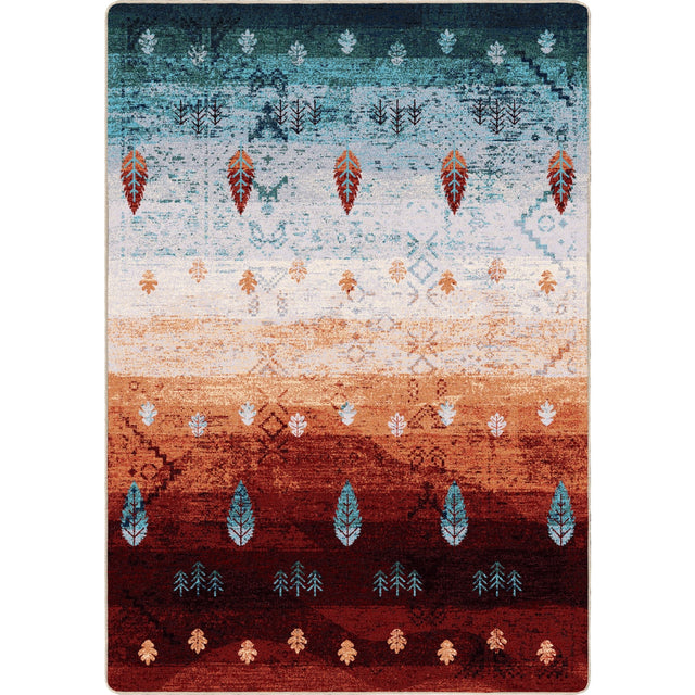 American Dakota Brushfire Autumnscape Rug - 0685AUT234