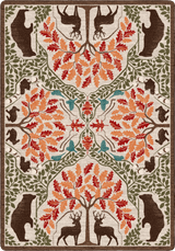 American Dakota Brushwoods Multi Rug - 0654MUL234