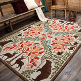 American Dakota Brushwoods Multi Rug - 0654MUL234