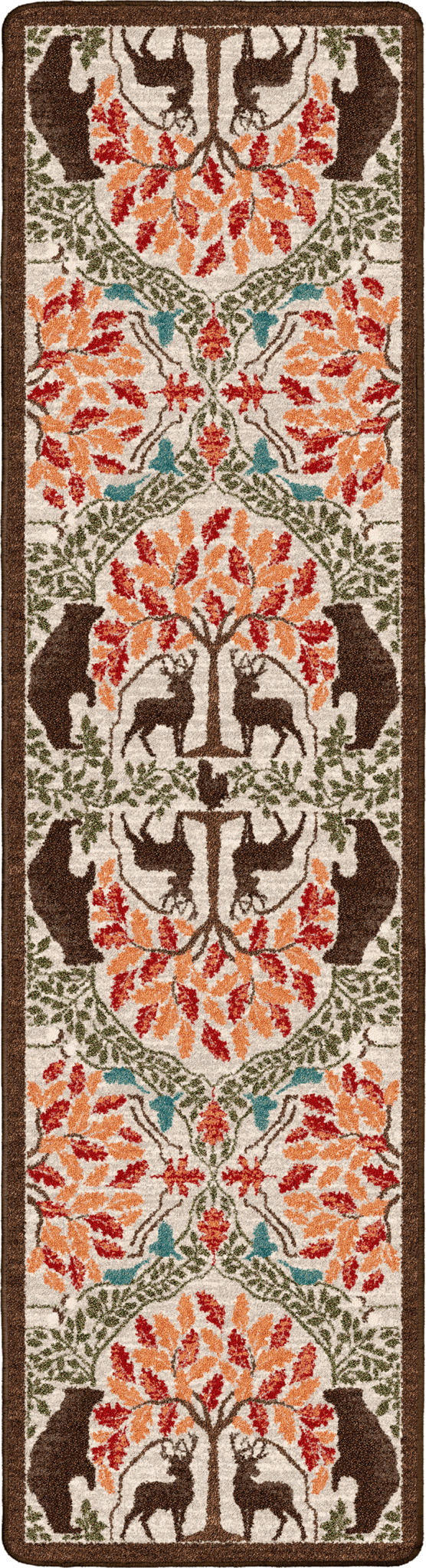 American Dakota Brushwoods Multi Rug - 0654MUL234