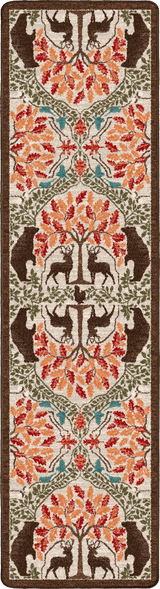 American Dakota Brushwoods Multi Rug - 0654MUL234
