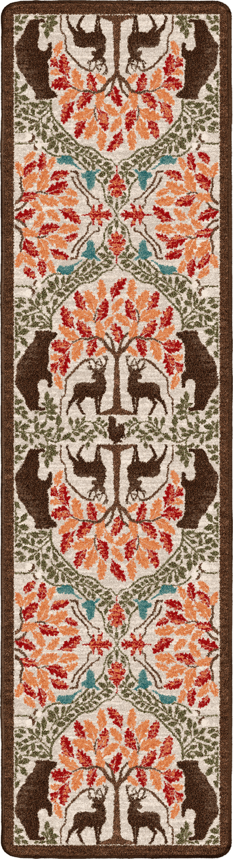 American Dakota Brushwoods Multi Rug - 0654MUL234