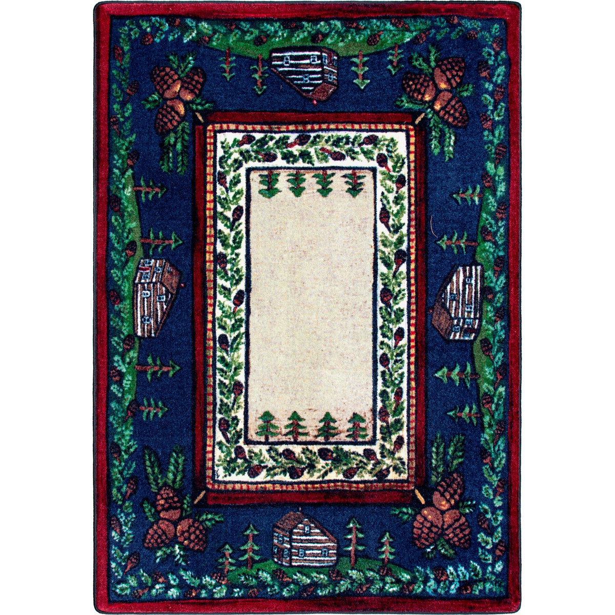 American Dakota Cabin In The Pines Clearing Rug - 0208CLR234