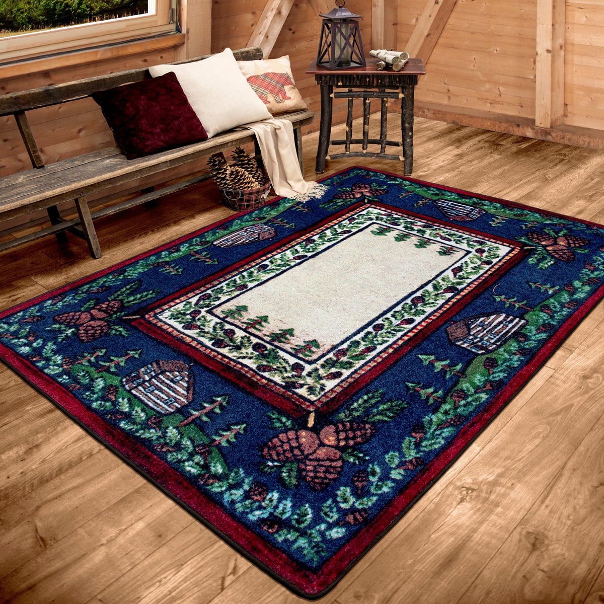American Dakota Cabin In The Pines Clearing Rug - 0208CLR234