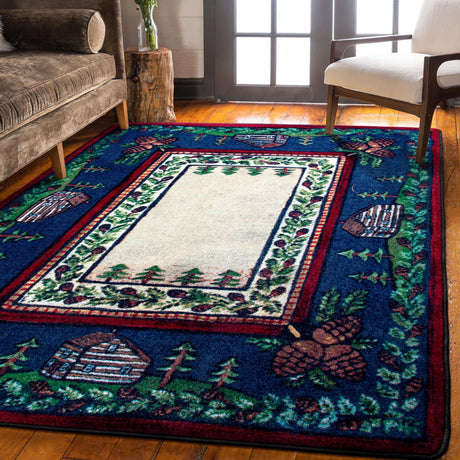 American Dakota Cabin In The Pines Clearing Rug - 0208CLR234