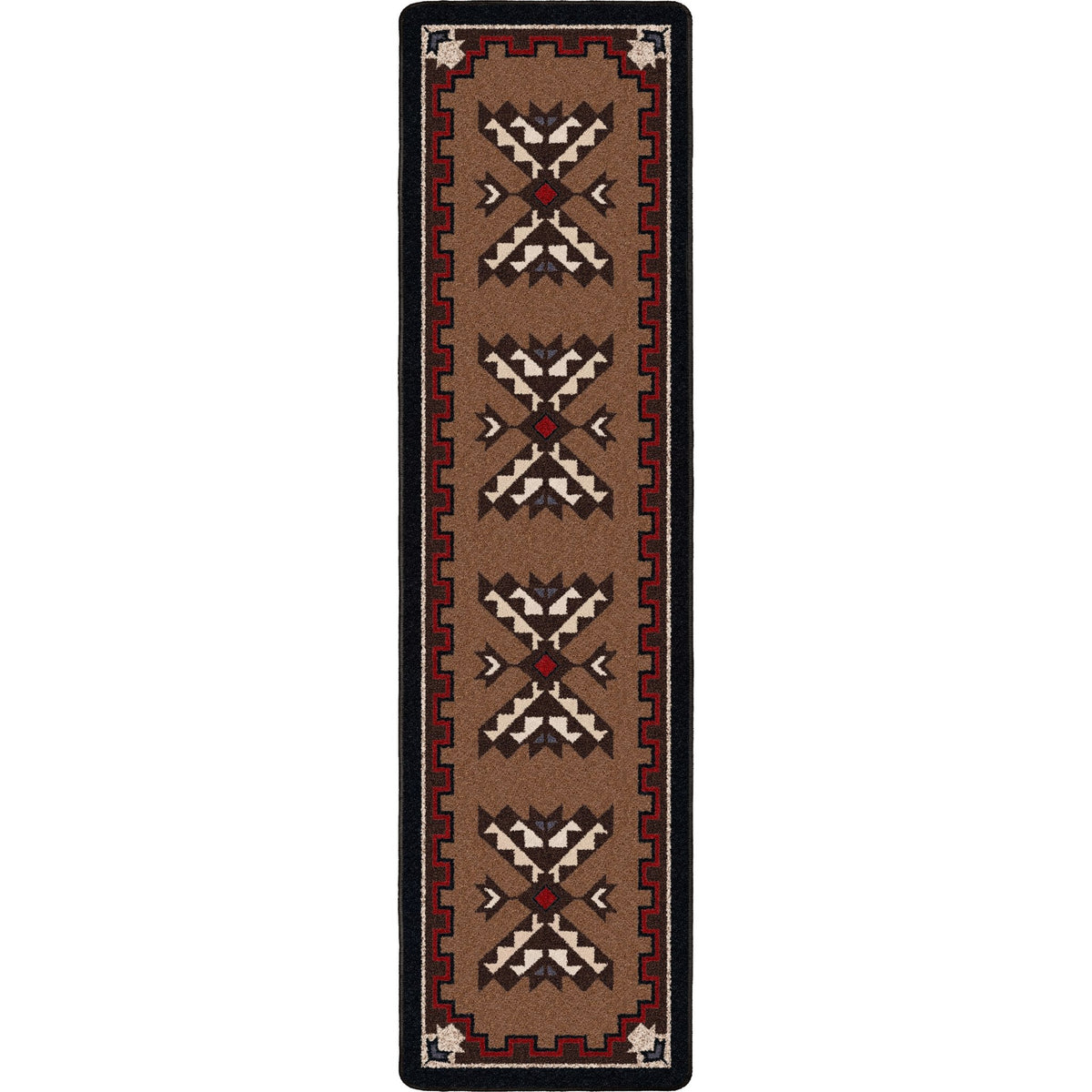 American Dakota Cami Blanket Brown Rug