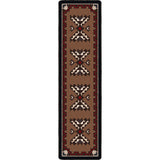 American Dakota Cami Blanket Brown Rug