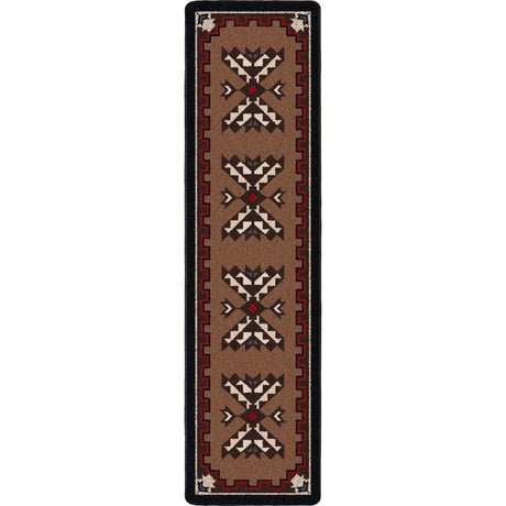 American Dakota Cami Blanket Brown Rug