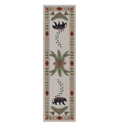 American Dakota Camp Woodhaven OKA Natural Rug - OKA0348NAT234