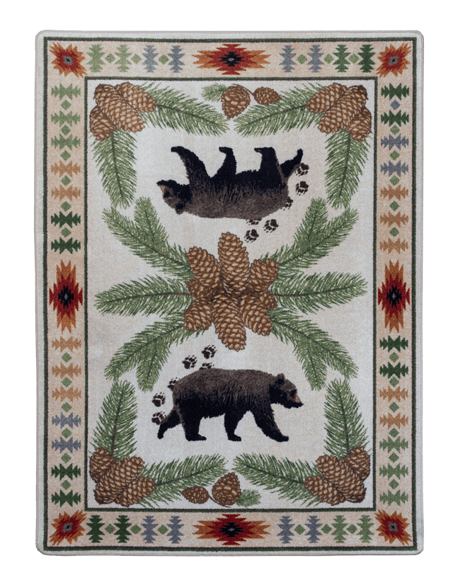 American Dakota Camp Woodhaven OKA Natural Rug - OKA0348NAT234